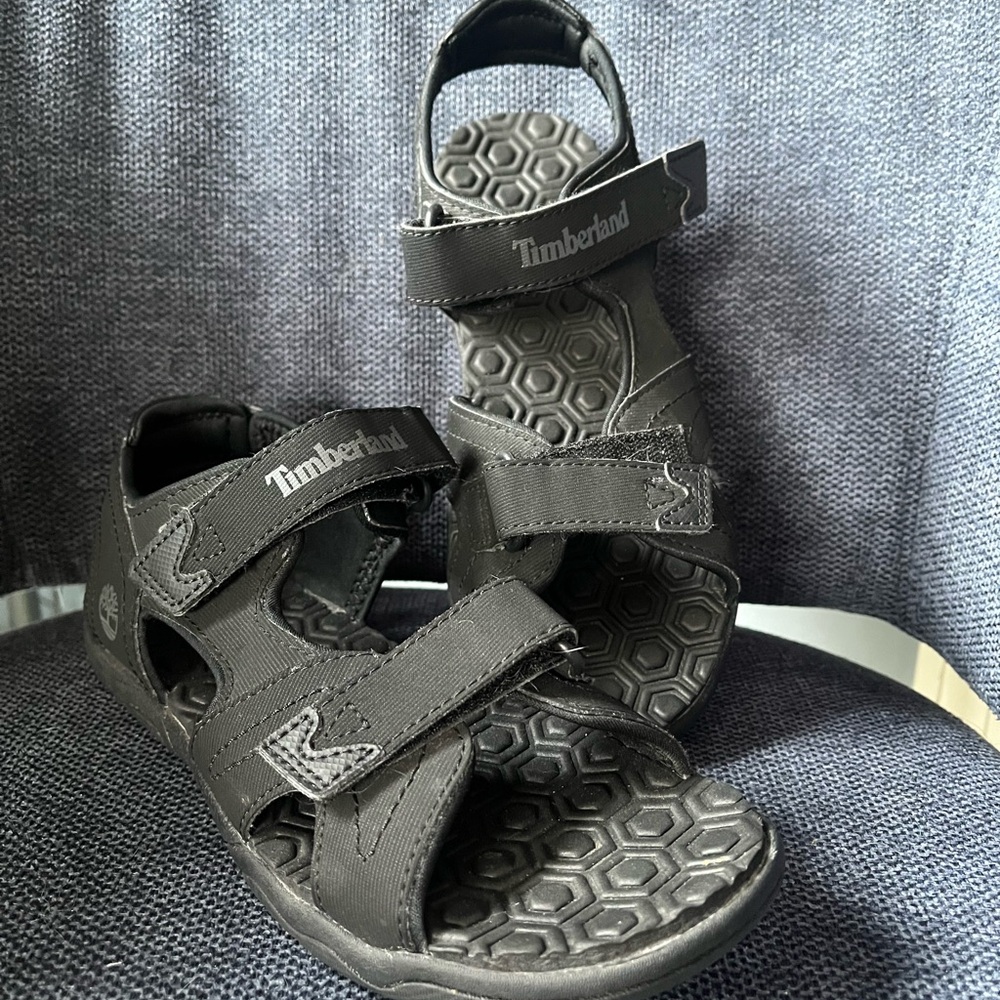 Timberland Kids Black Sandals